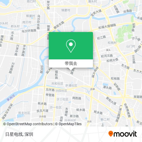 日星电线地图
