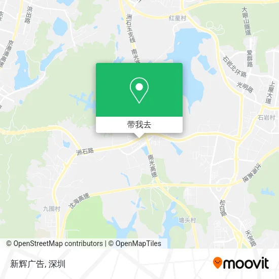 新辉广告地图