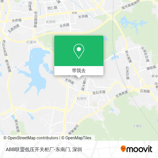 ABB联盟低压开关柜厂-东南门地图