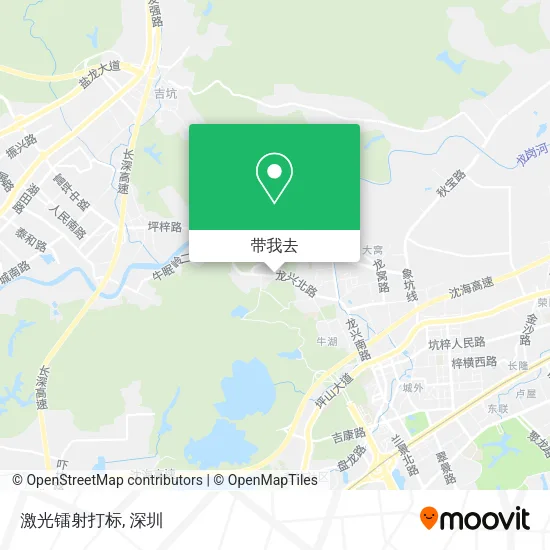 激光镭射打标地图