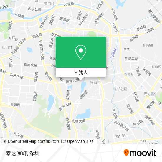 攀达·宝峰地图