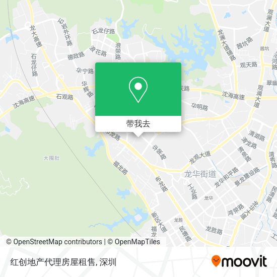 红创地产代理房屋租售地图