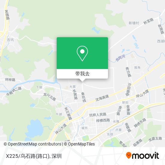 X225/乌石路(路口)地图
