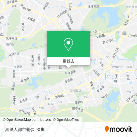 湘里人都市餐饮地图