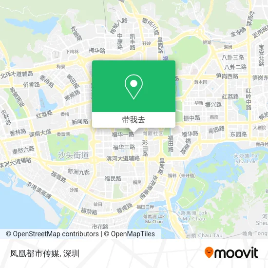 凤凰都市传媒地图