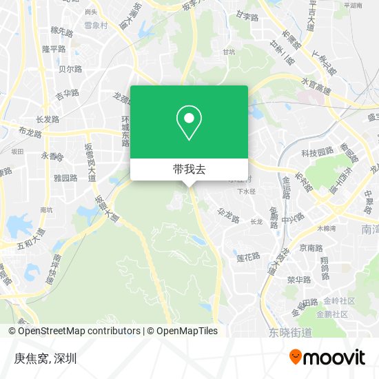 庚焦窝地图