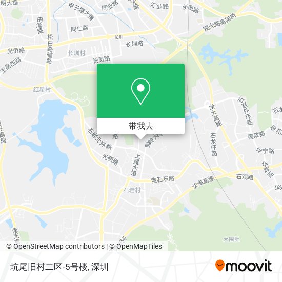 坑尾旧村二区-5号楼地图