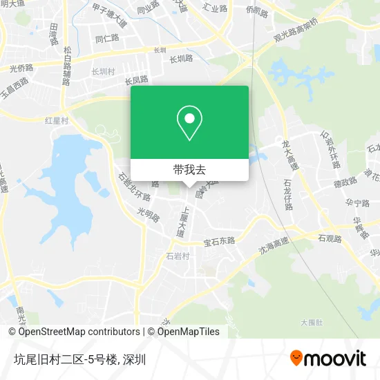 坑尾旧村二区-5号楼地图