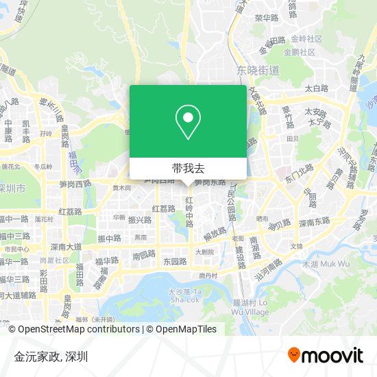金沅家政地图