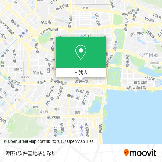 潮客(软件基地店)地图