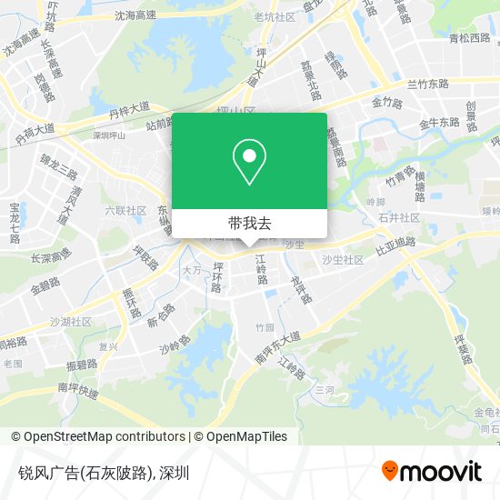 锐风广告(石灰陂路)地图