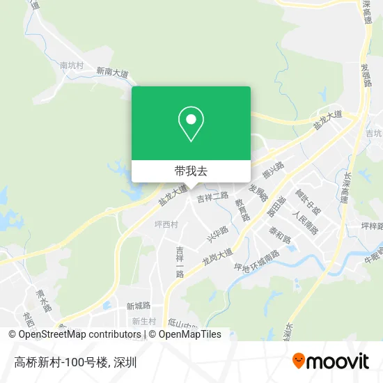 高桥新村-100号楼地图
