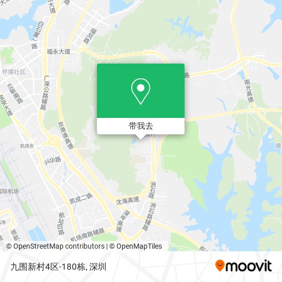 九围新村4区-180栋地图