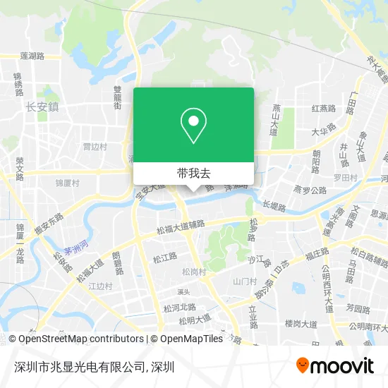 深圳市兆显光电有限公司地图