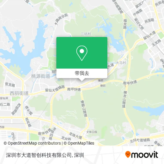 深圳市大道智创科技有限公司地图