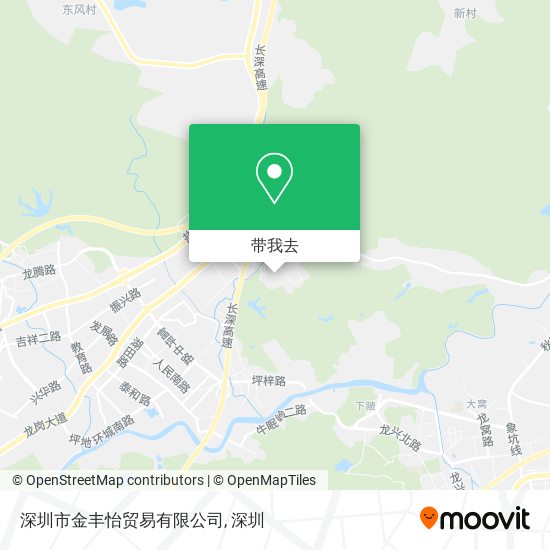 深圳市金丰怡贸易有限公司地图