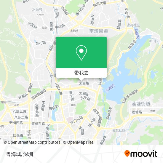 粤海城地图