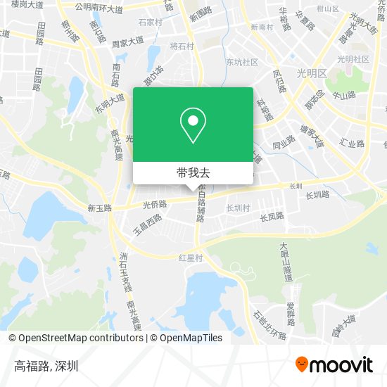 高福路地图