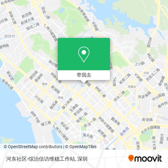河东社区-综治信访维稳工作站地图