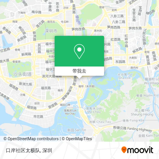 口岸社区太极队地图