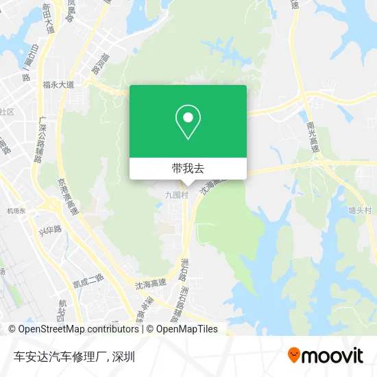 车安达汽车修理厂地图