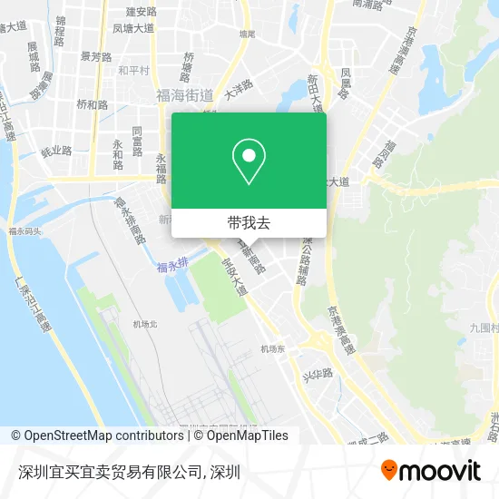 深圳宜买宜卖贸易有限公司地图