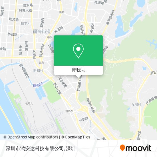 深圳市鸿安达科技有限公司地图