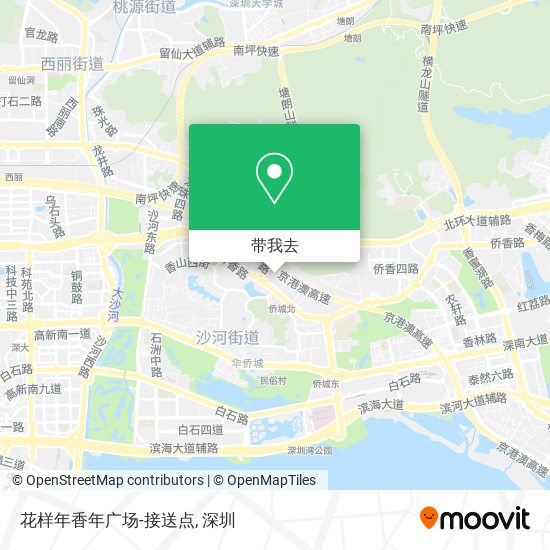 花样年香年广场-接送点地图