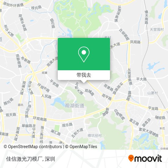 佳信激光刀模厂地图