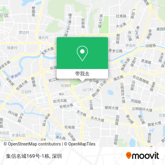 集信名城169号-1栋地图