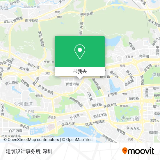 建筑设计事务所地图