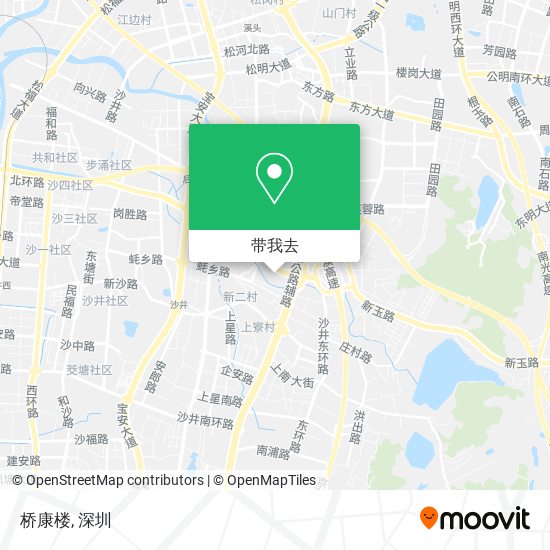 桥康楼地图