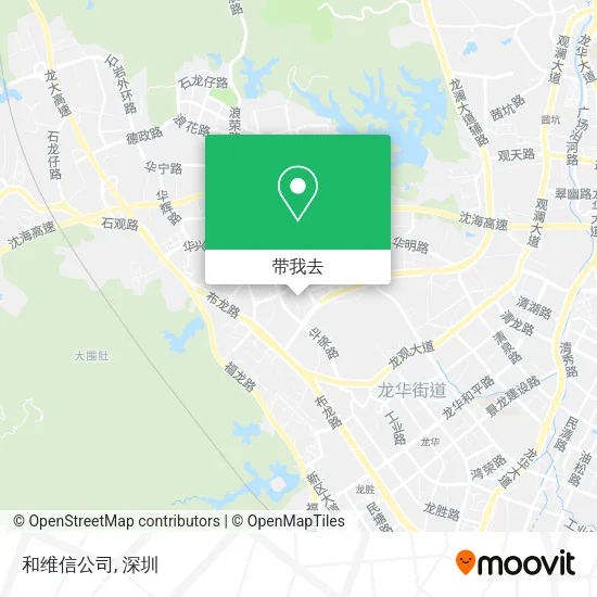 和维信公司地图
