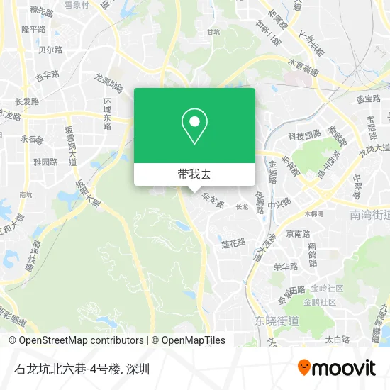 石龙坑北六巷-4号楼地图