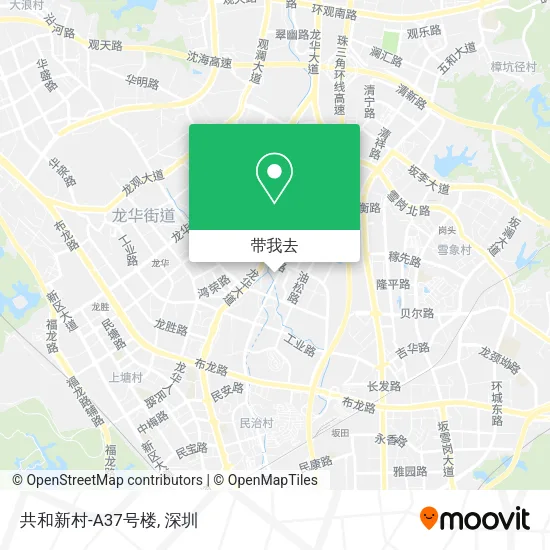 共和新村-A37号楼地图