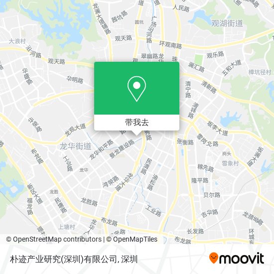 朴迹产业研究(深圳)有限公司地图