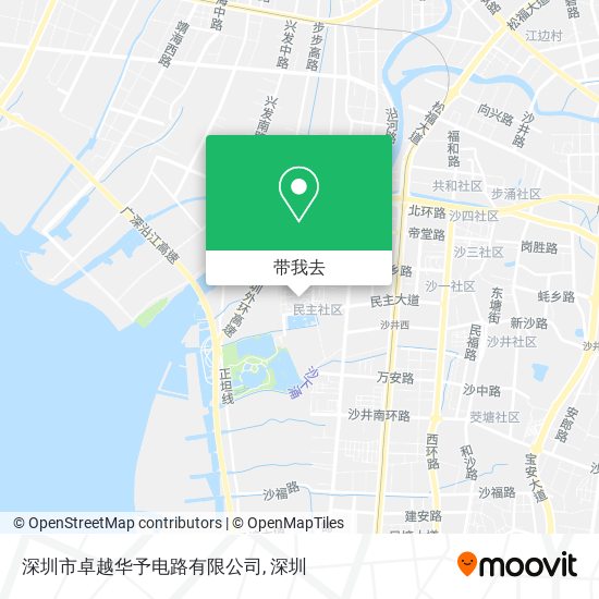 深圳市卓越华予电路有限公司地图