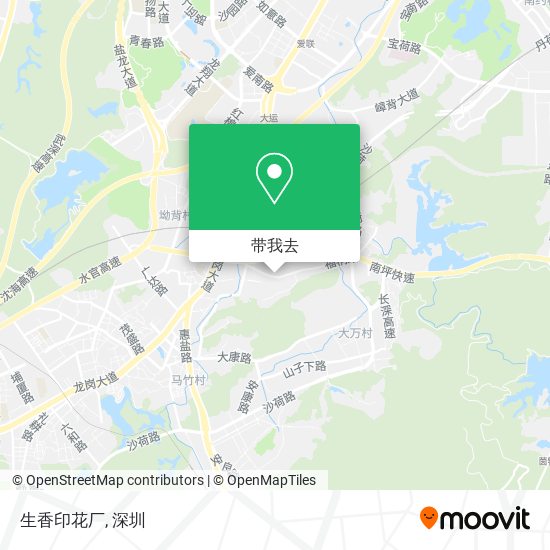 生香印花厂地图