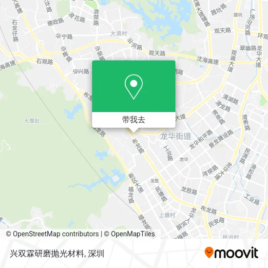 兴双霖研磨抛光材料地图
