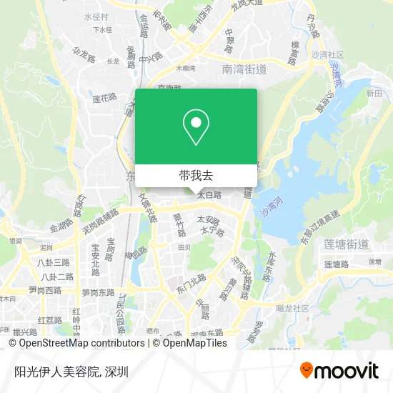 阳光伊人美容院地图
