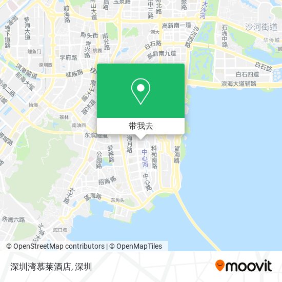 深圳湾慕莱酒店地图