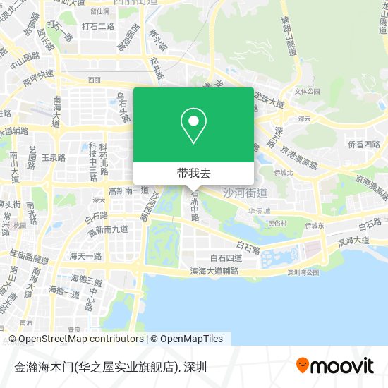 金瀚海木门(华之屋实业旗舰店)地图