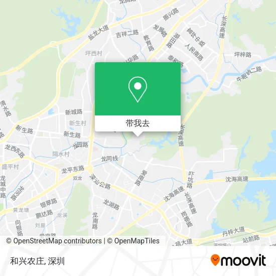 和兴农庄地图