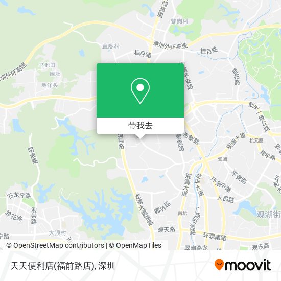 天天便利店(福前路店)地图