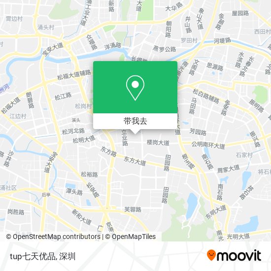 tup七天优品地图