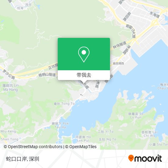蛇口口岸地图