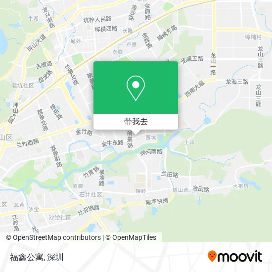 福鑫公寓地图
