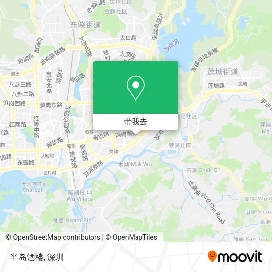 半岛酒楼地图