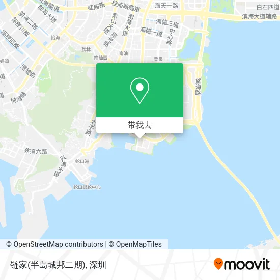 链家(半岛城邦二期)地图
