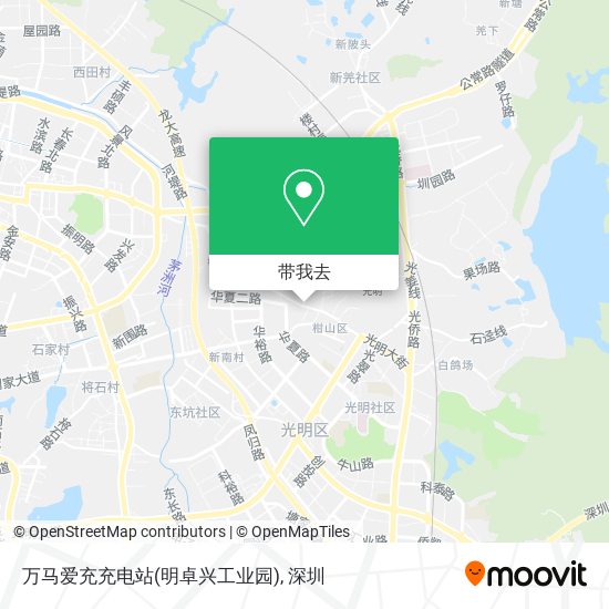 万马爱充充电站(明卓兴工业园)地图